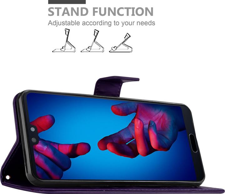 Immagine prodotto Cadorabo Copertina del libro di fiori (Huawei P20)