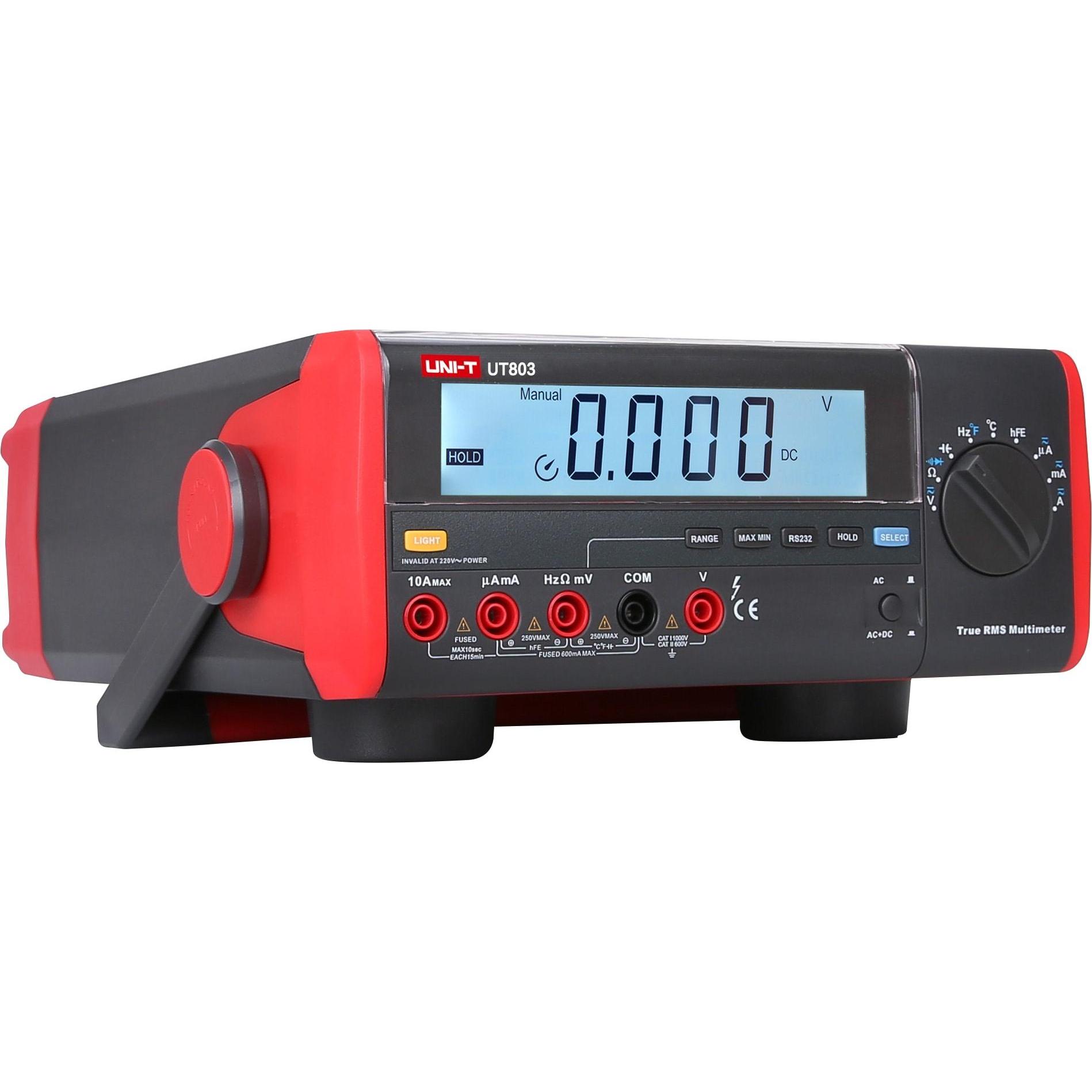 Thumbnail - Uni-T, Multimeter, Tischmultimeter UT803, True RMS