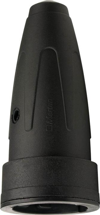 Merten Raccord SCHUKO en caoutchouc 172851 noir