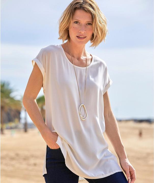 Image du produit Anne Weyburn T-shirt tunique à encolure ronde (44)
