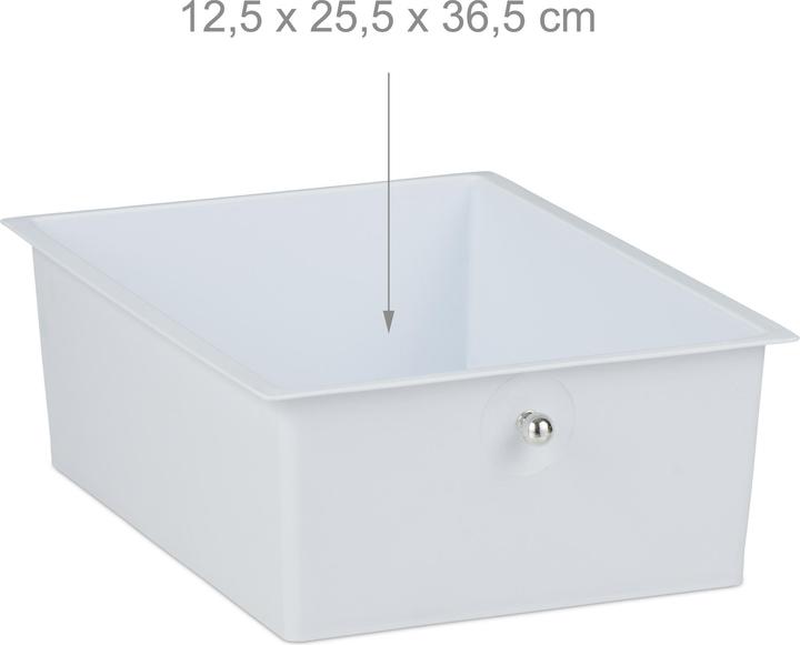 Productafbeelding Relaxdays Badwagen (33 x 39 x 60 cm)