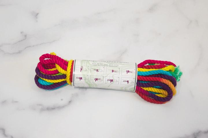 Actual product image Emojibator Funfetti Bondage Rope