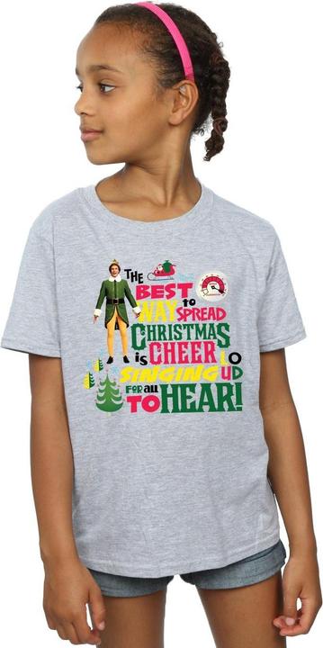 Produktbild Elf Christmas Cheer TShirt Mädchen (140, 146)