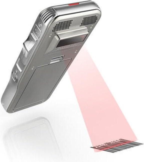 Actual product image Philips DPM8500 Pocket Memo Integrator (Barcode Scanner, without software, international slide switch). (4 GB)