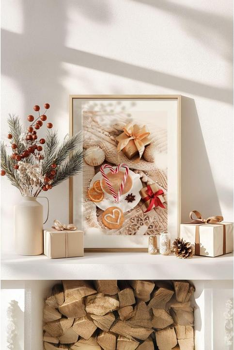 Actual product image Wallxpert Weihnachtsbild Weihnachten (36.50 x 4.50 cm)