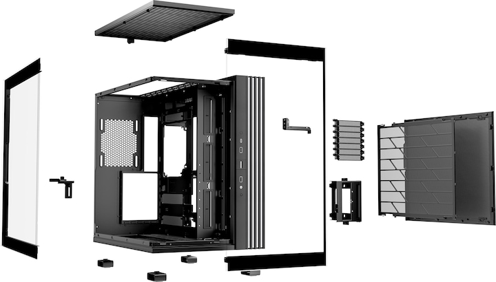Immagine prodotto be quiet! Base luminosa 600 DX (ATX)