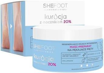 SHE s.r.l. Shefoot Laboratories Regenerating Vitamin Ointment for Cracked Heels with Urea 20% 80G (Fussdeodorant & -puder)