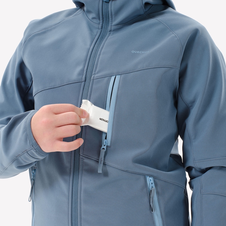 Produktbild Quechua Kids’ Hiking Softshell Jacket MH900 TW - 7-15 YEARS (12, 13, 14)