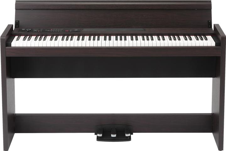 Korg Digitalpiano, LP380, 30 Sounds, 2x22 Watt, USB, Rosewood (88 Tasten)