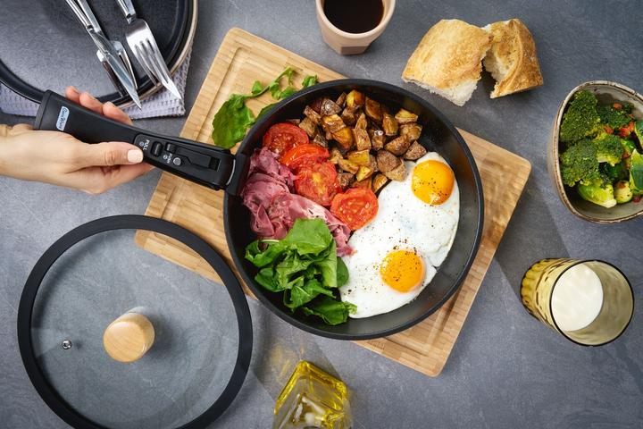 Image du produit Hermia Stew Pot Set (Set de poêles + casseroles, Aluminium, 22 x 22 cm)