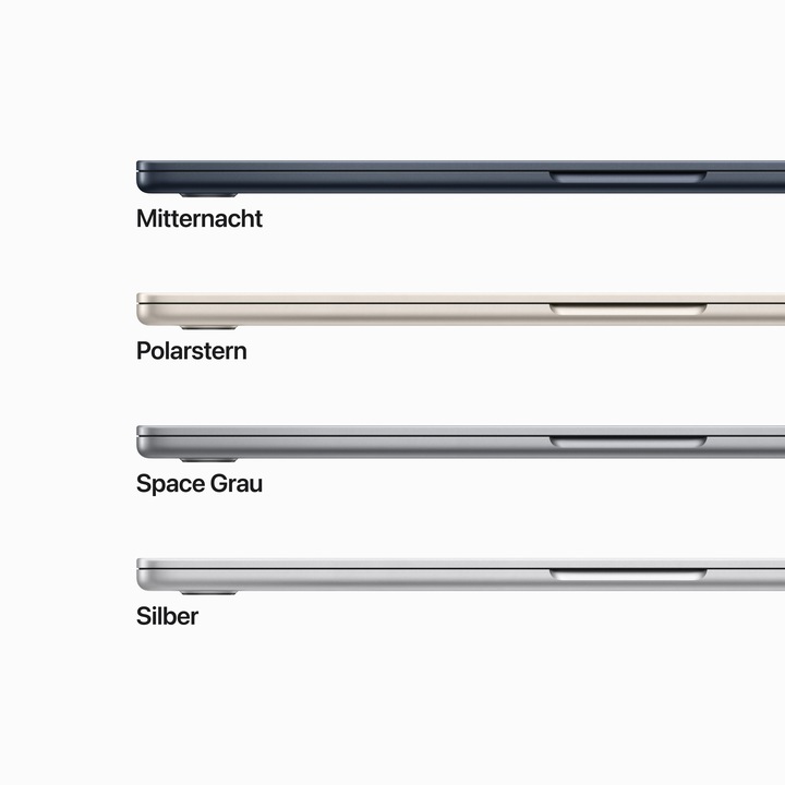 Actual product image Apple MacBook Air – 2023 (15", M2, 16 GB, 1000 GB, DE)