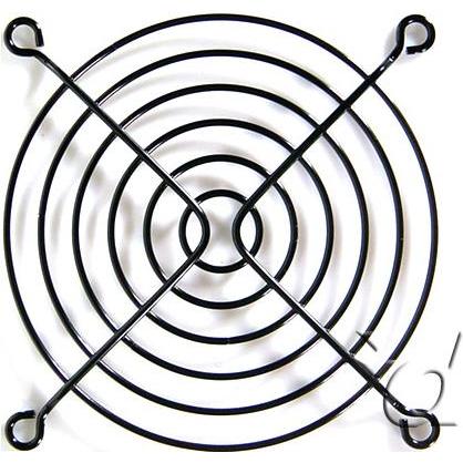 A.C.Ryan AC Ryan Fan Guard Classic, 92mm, schwarz, ohne Schrauben, PC Lüfter Zubehör, Schwarz