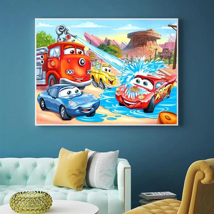 Actual product image Shenzhen Diamond Painting Cars Cartoon 24 x 34 cm