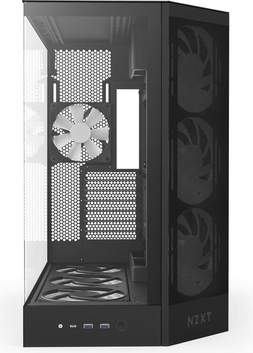 Produktbild NZXT H9 Flow RGB+ (ATX, Micro ATX (mATX), Mini-ITX)