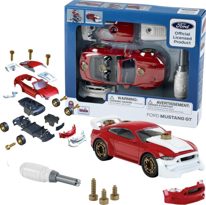 Produktbild Theo Klein 3314 2019 Ford Mustang Tuning Set I Bausatz für mindestens 3 Mustang Modelle im Maßstab 1:24 I C