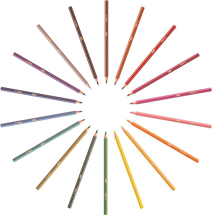 Actual product image Bic Kids Tropicolors (18x)