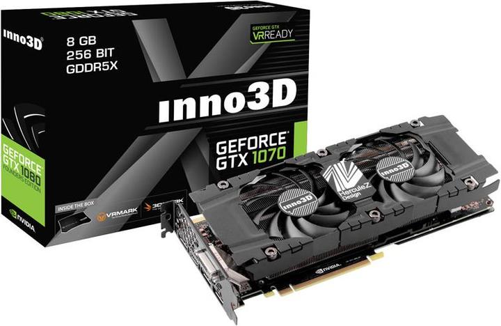 Produktbild Inno3D GeForce GTX 1070 Twin X2 (8 GB)