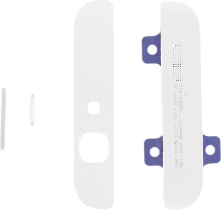 Actual product image OEM Battery Cover for Huawei Ascend G7 - white (Huawei Ascend G7)