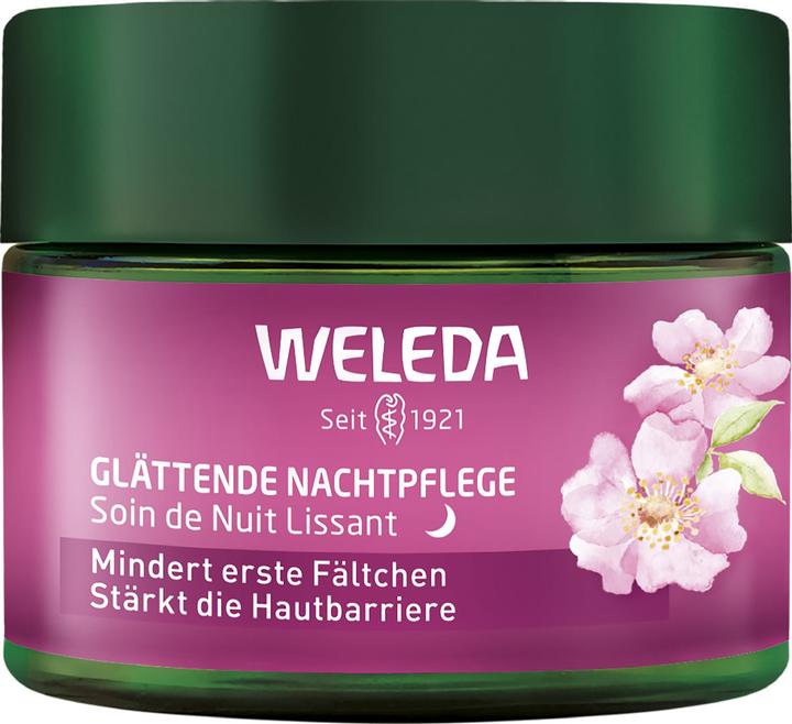Produktbild Weleda Glättend Nachtpflege (40 ml, Nachtcreme, Bis SPF 10)
