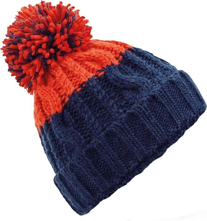 Navy/red