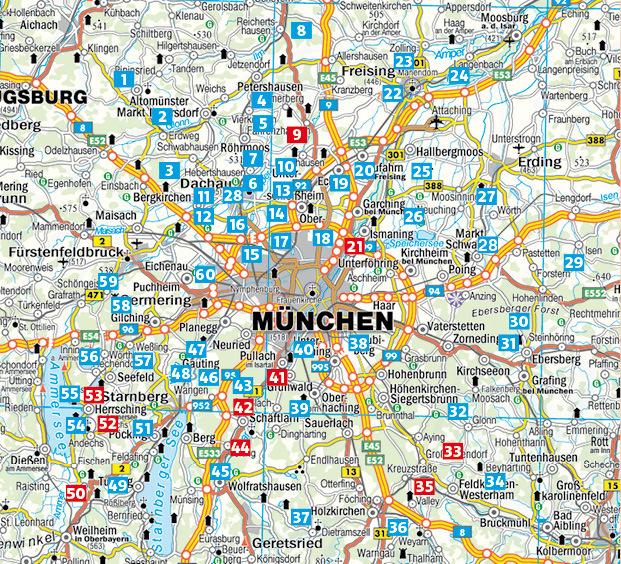 Produktbild Wanderführer / Rund um München (Deutsch, Joachim Burghardt, 2021)