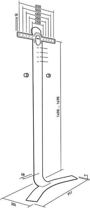Image du produit Erard Standit Pro (Universel, 90", 50 kg)
