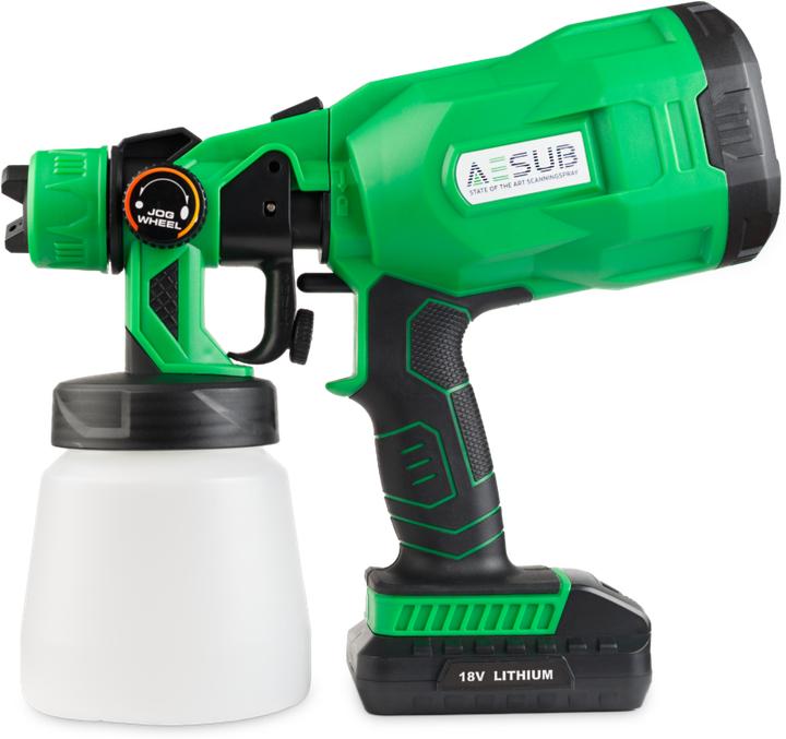 Aesub Pistolet de pulvérisation à batterie