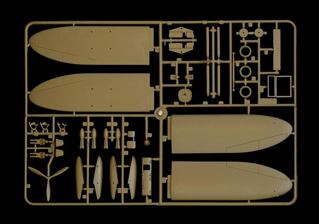 Actual product image Italeri Cant Z 501