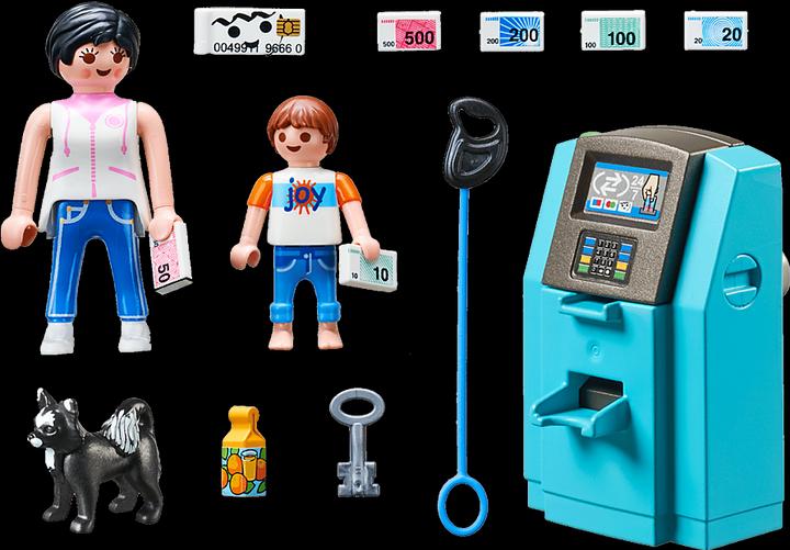 Immagine prodotto Playmobil Vacanzieri con bancomat (70439, Divertimento in famiglia Playmobil)
