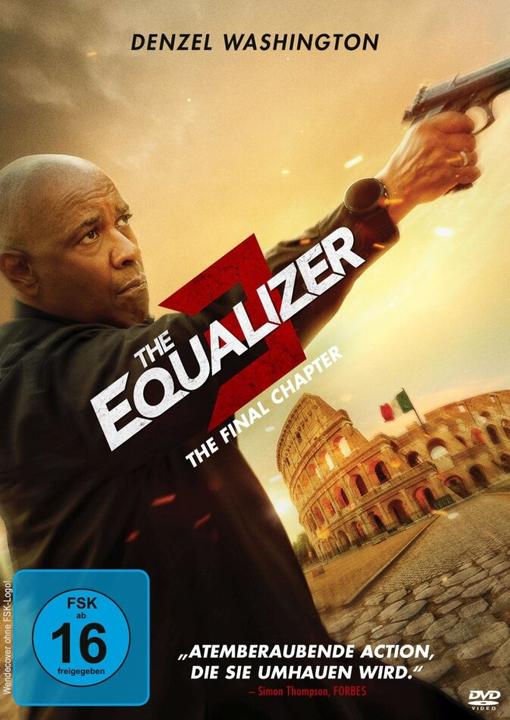Actual product image Sony The Equalizer 3 - The Final Chapter (DVD, 2023, German, English)