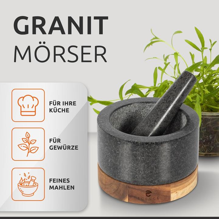 Actual product image Ecence Mortar with pestle