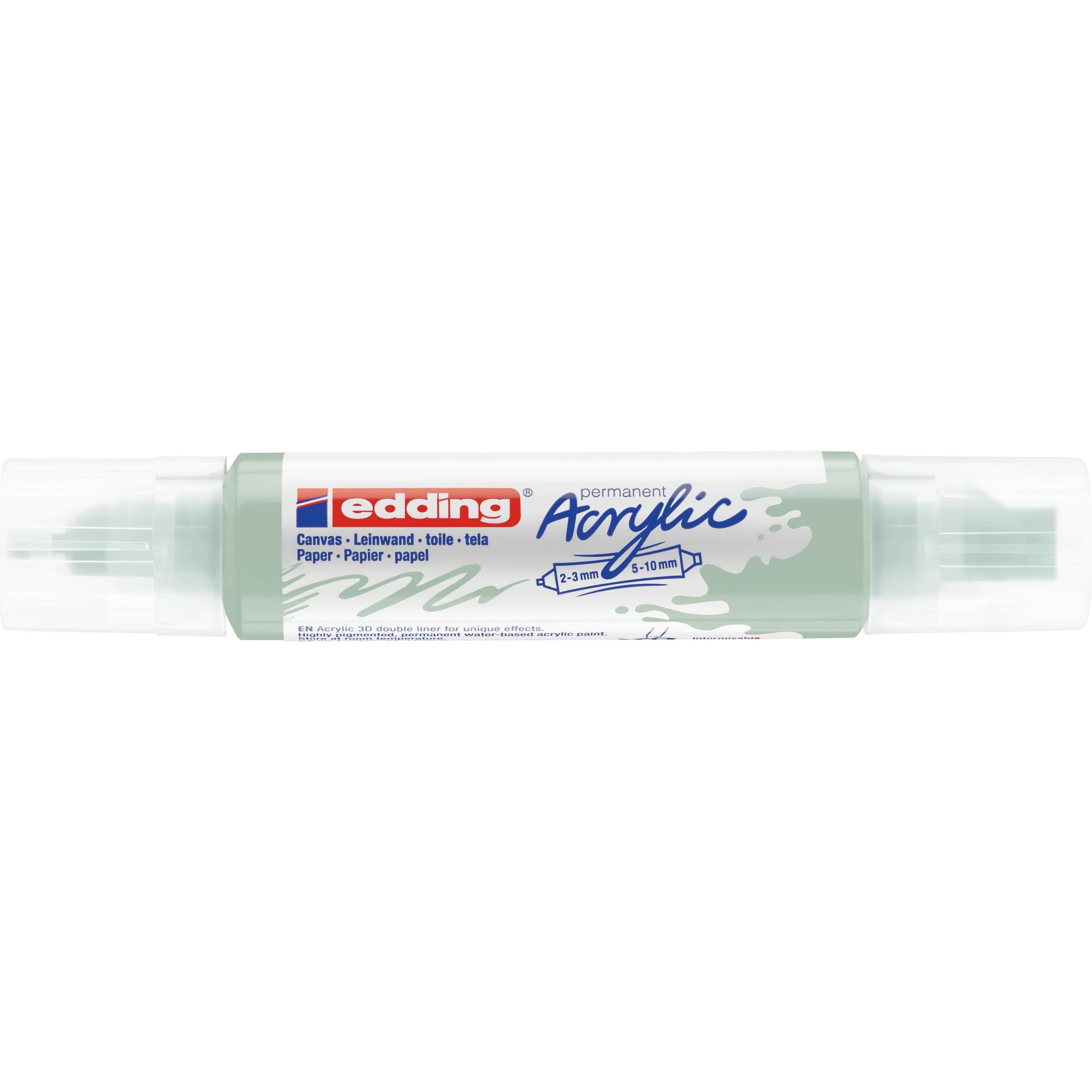 Edding, Marker, Acrylmarker 5400 Double Liner (Mellow mint, 10 mm, 1 x)