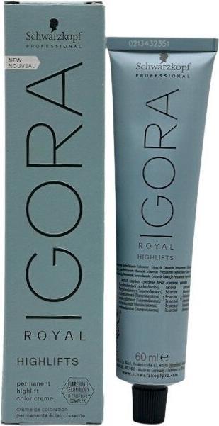 Produktbild Schwarzkopf Professional Igora Royal Highlifts Haarfarbe (10-19 Highlifts Ultrablond Aschgrau Violett)