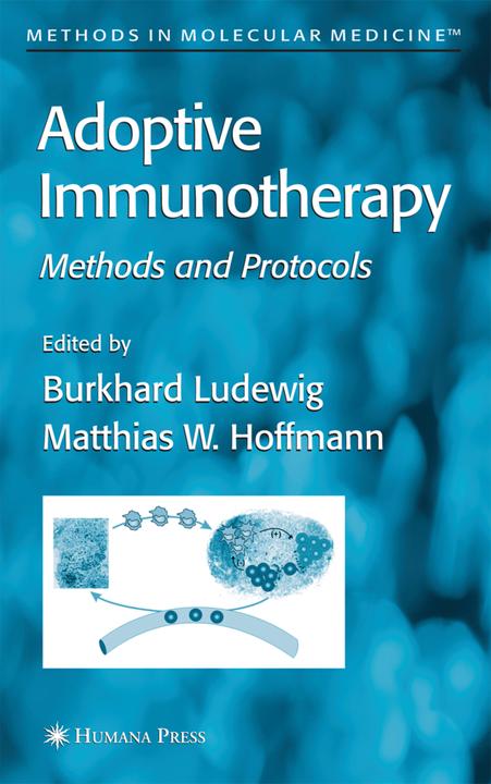 Produktbild Adoptive immunotherapy (Englisch, 2010)