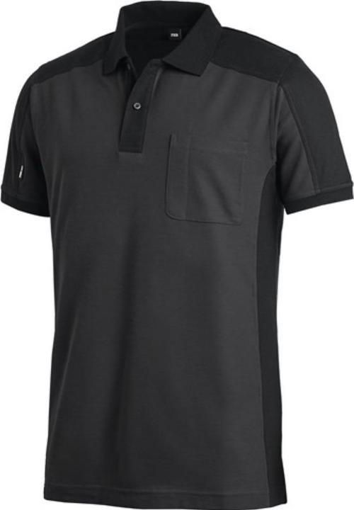 Produktbild FHB Poloshirt KONRAD Grösse L anthrazit/schwarz (L)