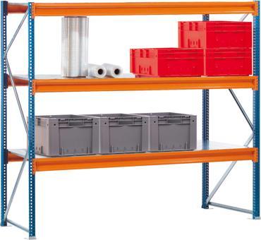 Actual product image Schulte Lagertechnik Basic rack W100 with steel panels