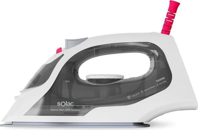 Solac PV2001 Dampfbgeleisen 2200W schwarz (2200 W, 100 g/min)