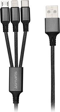 Actual product image 4smarts 3in1 (1 m, USB 2.0)