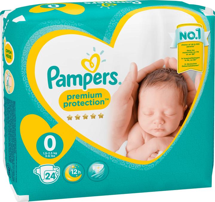 Immagine prodotto Pampers Nuovo Baby Micro (Dimensione 0, Pacco trasportabile, 24 pz.)