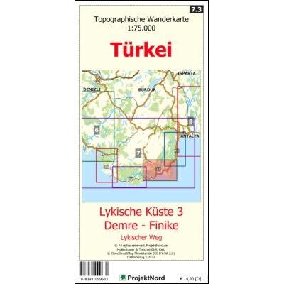 Mollenhauer:Lykische Küste 3-Demr-7.3, Landkarte