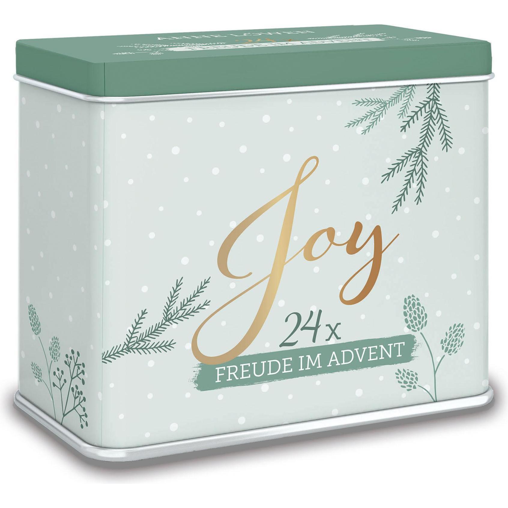 Brunnen Joy - 24 x Freude im Advent (Box, Lindgrün)