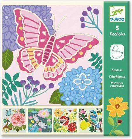 Produktbild Djeco Schablonen Gartentiere