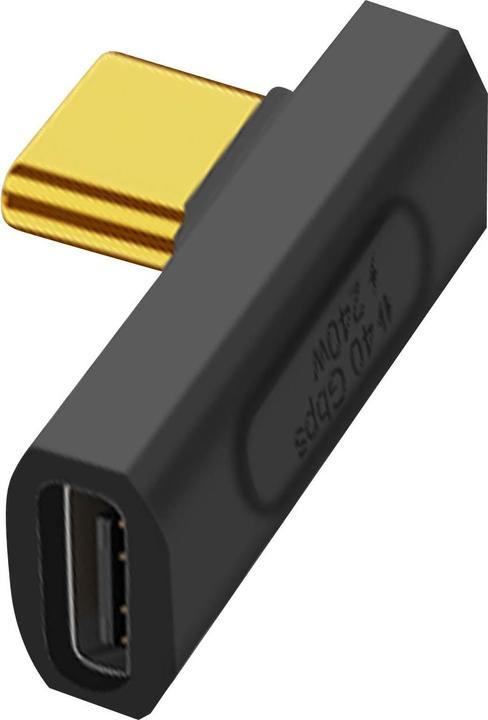 Avizar USB-C Adapter mittig abgewinkelt (USB Typ C, USB B)