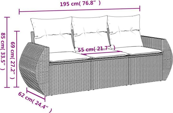Produktbild vidaXL Hayes