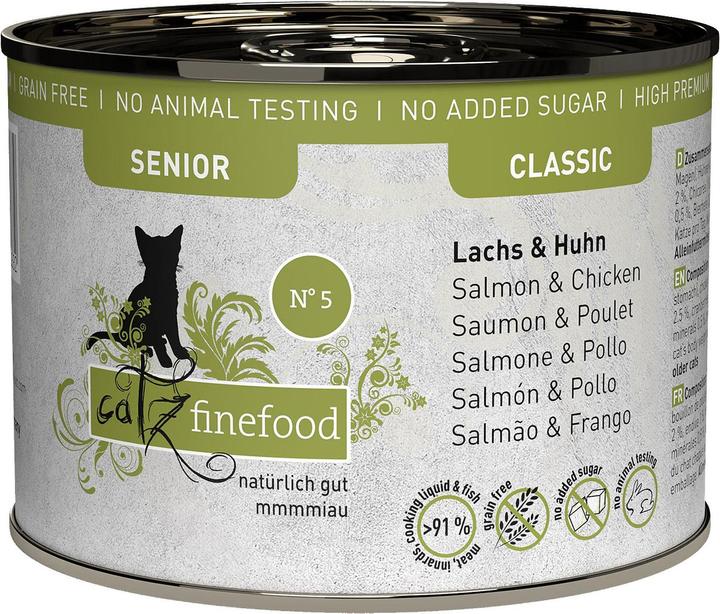 Produktbild Catz Finefood Katzen-Nassfutter (Senior, 1 Stk., 200 g)