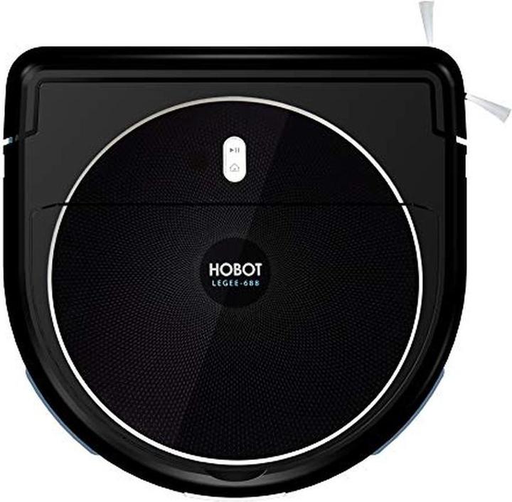Productafbeelding Hobot Legee-688 HB-688 - Robotstofzuiger met dweilfunctie - Zwart (Stofzuigrobot)