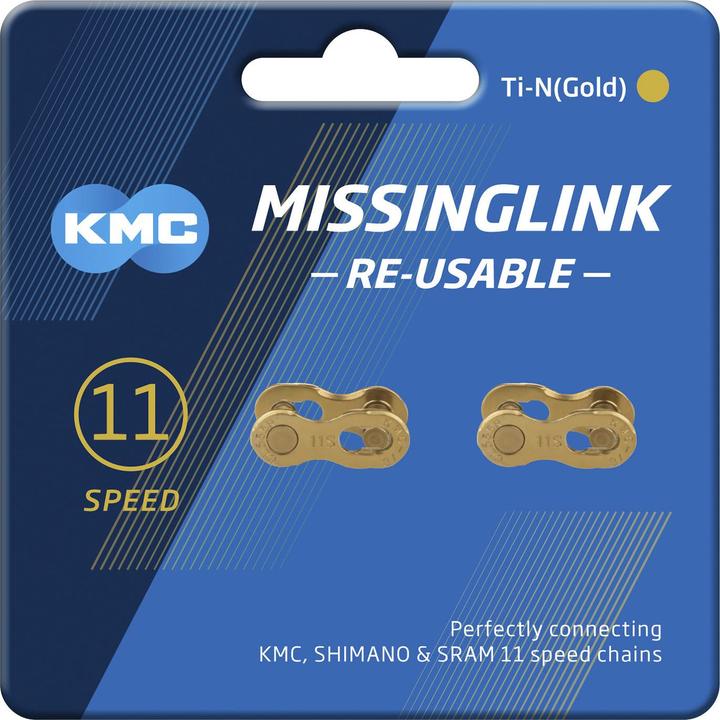Produktbild KMC Kette MissingLink 12NR Ti-N (12-fach)