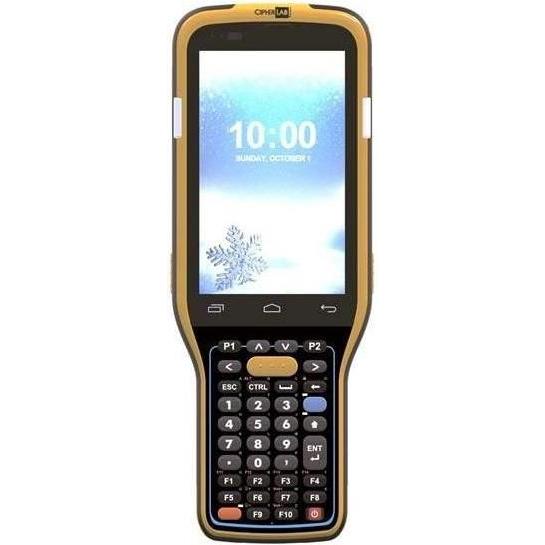 Cipherlab RK95 Android P W/GMS 02.11 (Codici a barre 2D), Lettore codice a barre, Giallo, Nero