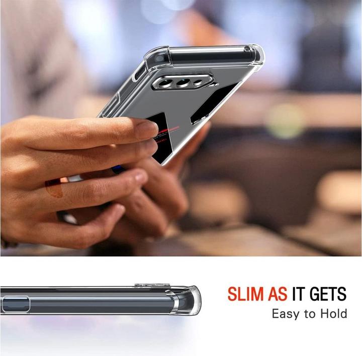 Immagine prodotto Screenguard Asus ROG Phone 5S Custodia Crystal Soft Airbag Bumper (Asus ROG Phone 5s)