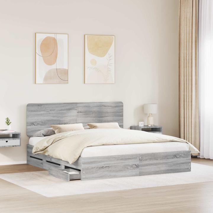 Image du produit vidaXL Moderner Bettrahmen (200 x 200 cm)